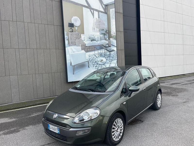 Usata Fiat Punto Evo Dynamic 75 CV (55 kW) 2010 Verde Utilitaria
