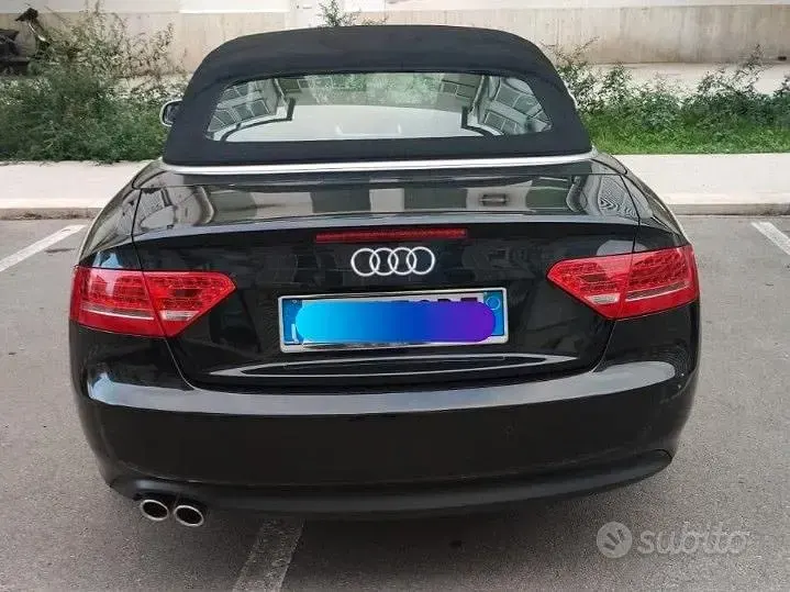 Usata Audi A5 Cabriolet 177 CV (130 kW) 2015 Nero Cabrio