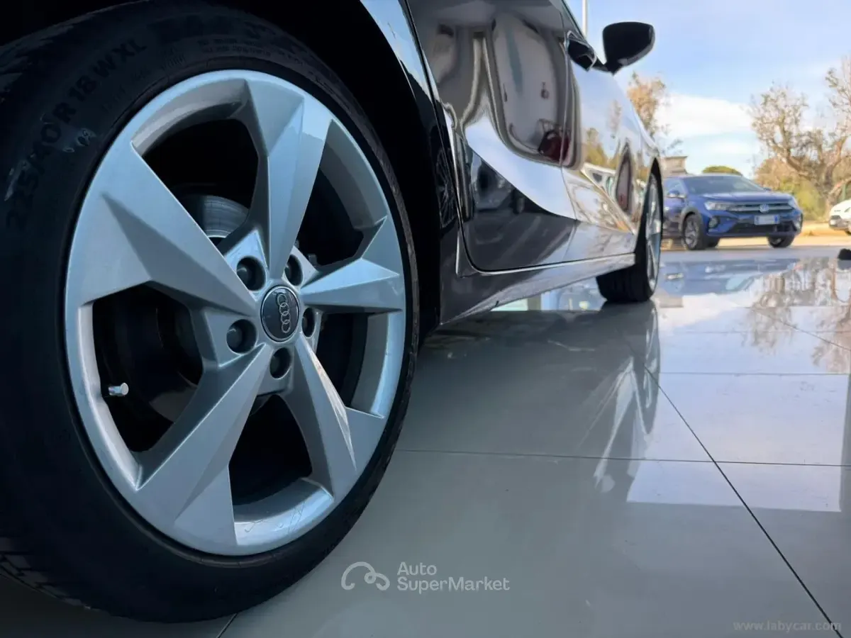 Usata Audi A3 Advanced 150 CV (110 kW) 2020 Nero Berlina