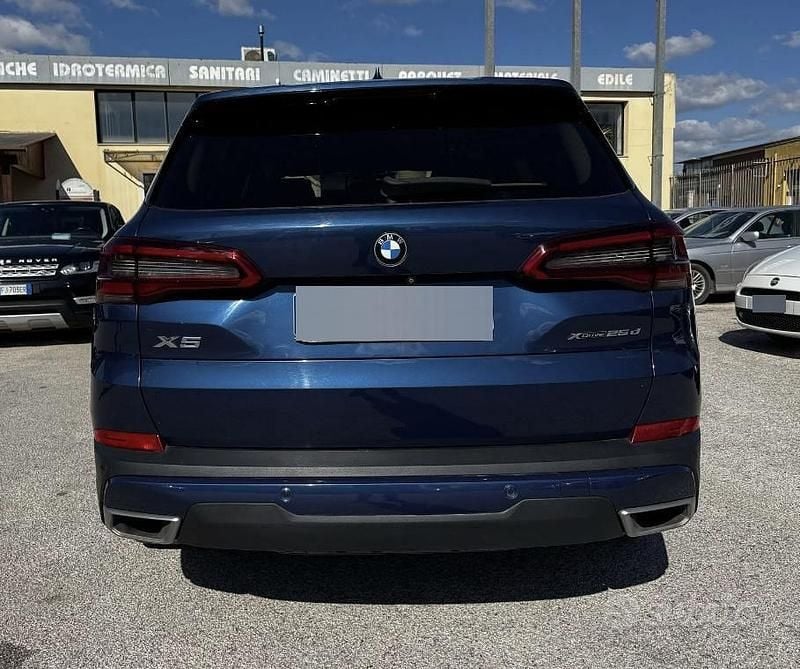Usata BMW X5 xLine 231 CV (169 kW) 2020 Blu SUV