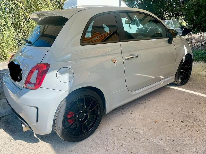 Usata Fiat 500 Abarth 135 CV (99 kW) 2011 Grigio Utilitaria