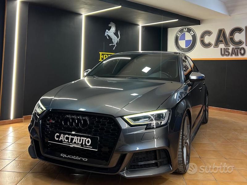 Usata Audi S3 300 CV (220 kW) 2019 Grigio Berlina