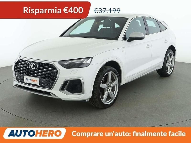 Usata Audi Q5 S-Line 265 CV (194 kW) 2021 Bianco SUV