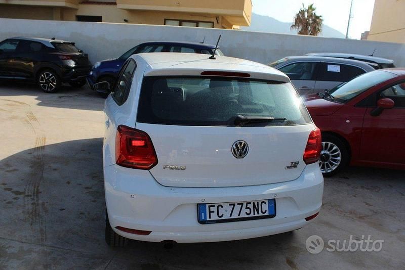 Usata VW Polo 90 CV (66 kW) 2016 Bianco Berlina