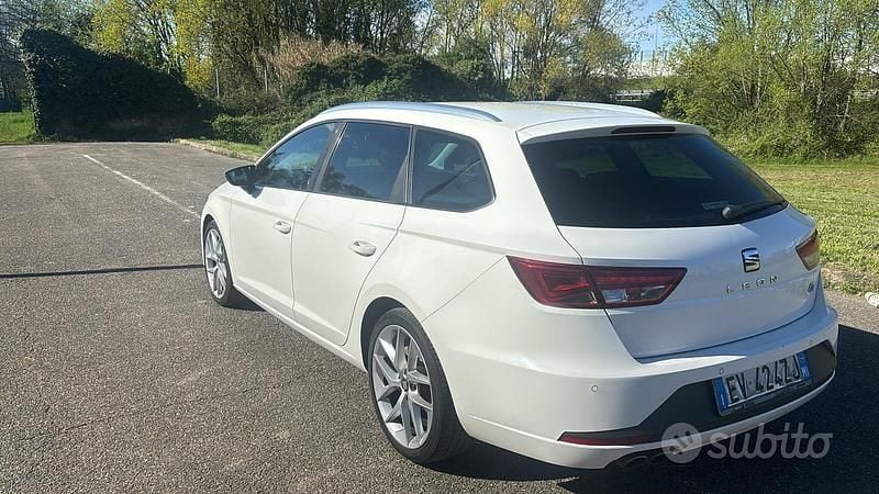 Occasion Seat Leon FR 150 ch (110 kW) 2014 Blanc Break