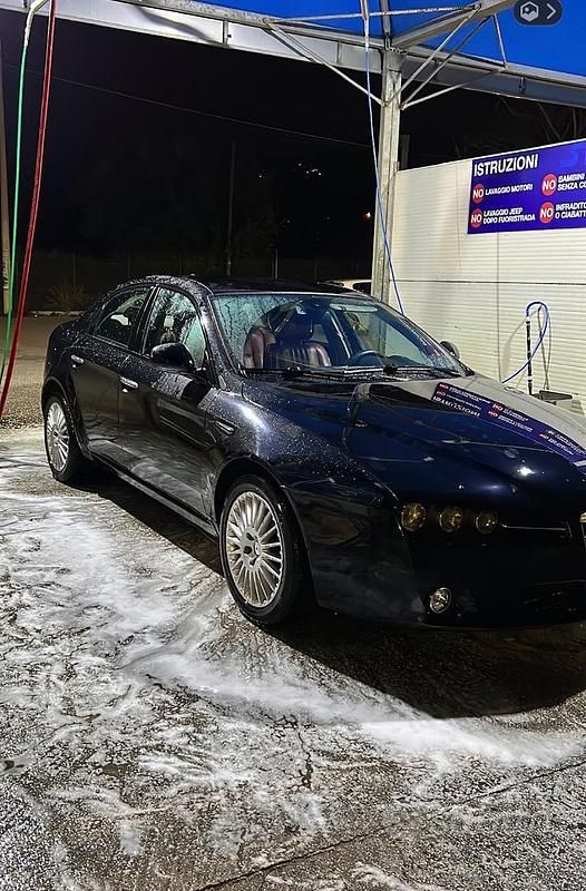 Usata Alfa Romeo 159 150 CV (110 kW) 2006 Nero Berlina
