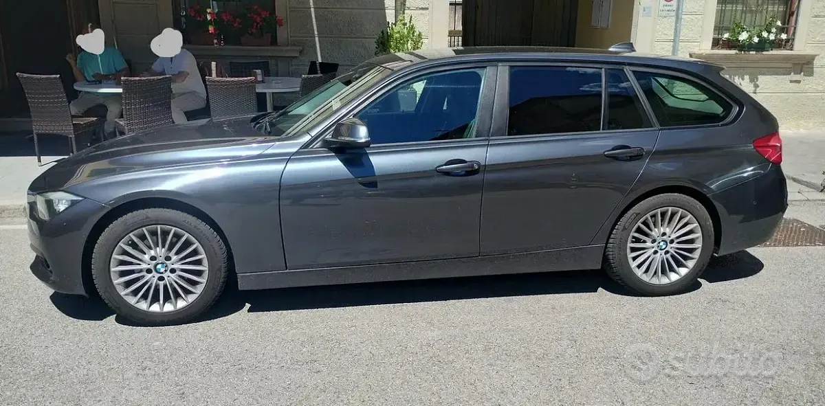 Usata BMW 318 Advantage 150 CV (110 kW) 2017 Grigio Station wagon