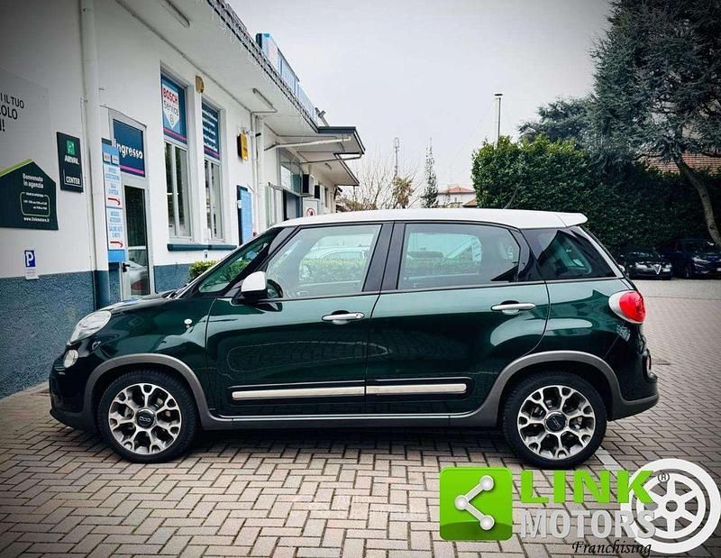 Usata Fiat 500L Trekking 105 CV (77 kW) 2013 Verde Monovolume