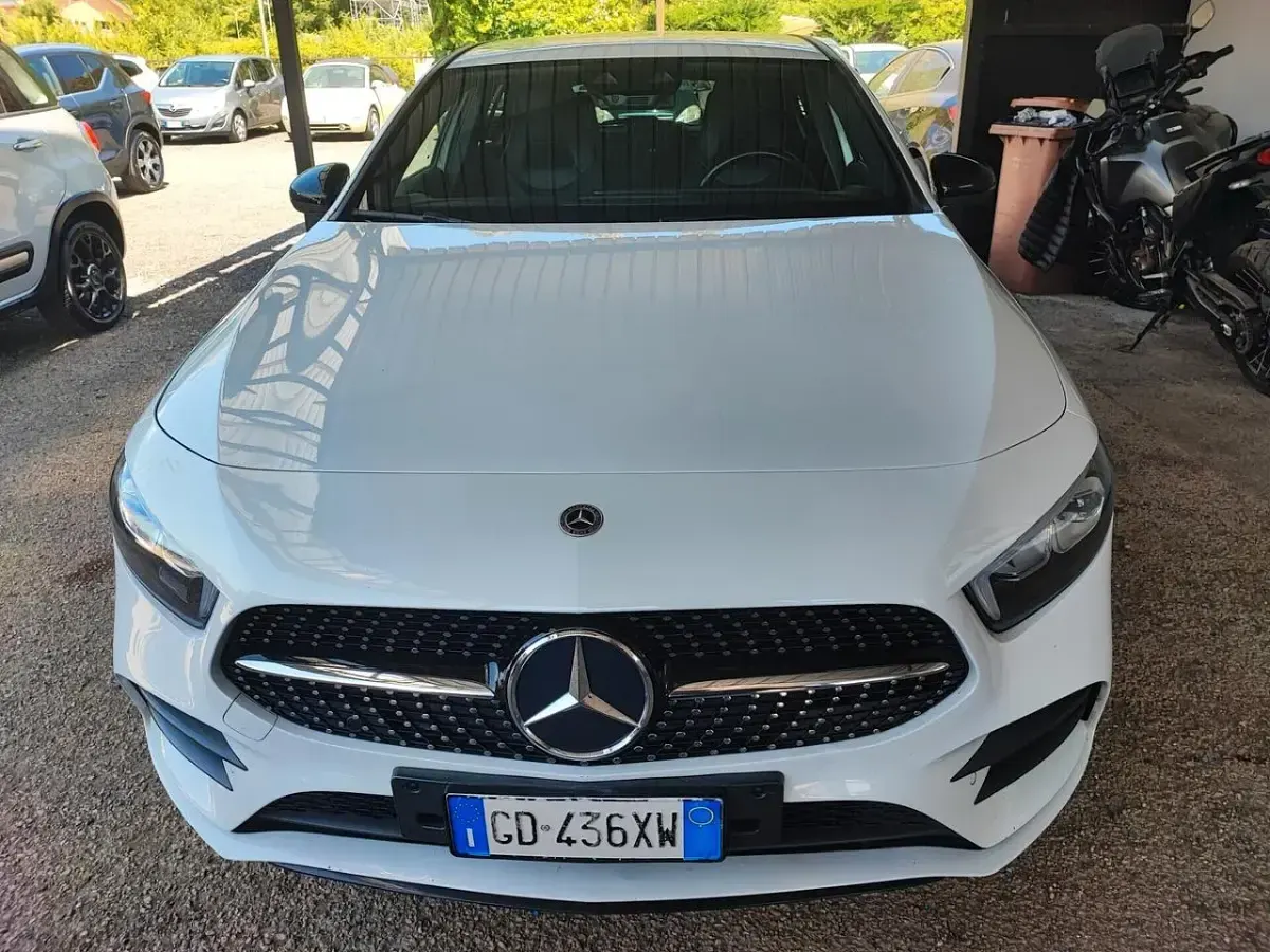 Usata Mercedes A250 Premium 160 CV (117 kW) 2021 Bianco Berlina