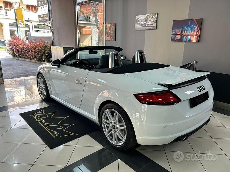 Usata Audi TT Roadster S-Line 230 CV (169 kW) 2015 Bianco Cabrio