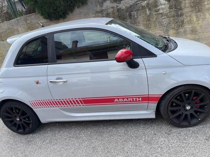 Usata Abarth 500 135 CV (99 kW) 2009 Grigio Utilitaria