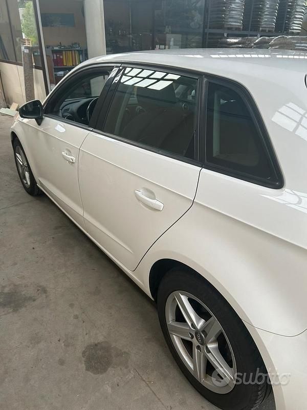Usata Audi A3 Sportback 184 CV (135 kW) 2017 Bianco Utilitaria