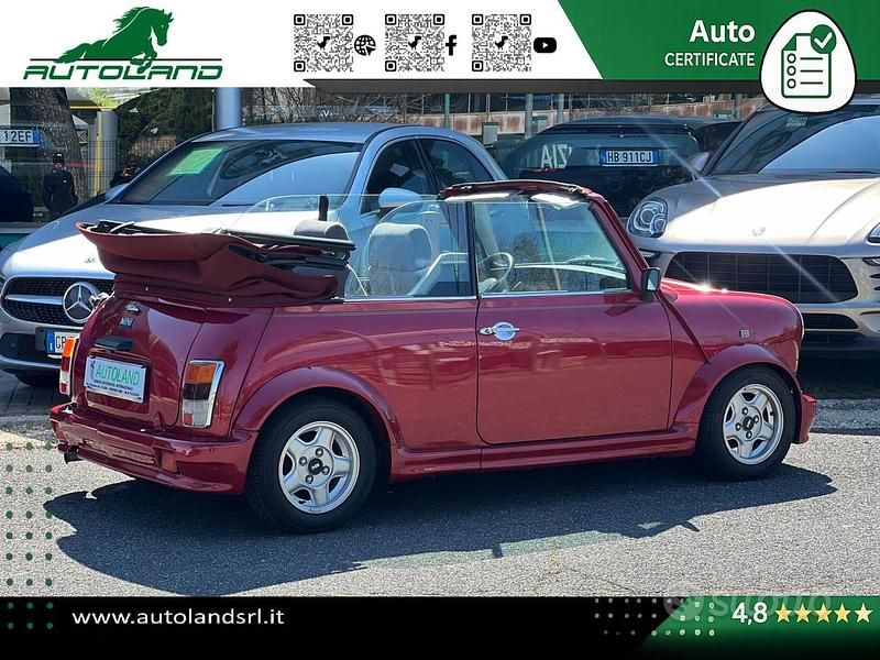 Usata Rover Mini 63 CV (46 kW) 1996 Nightfire metallic Cabrio