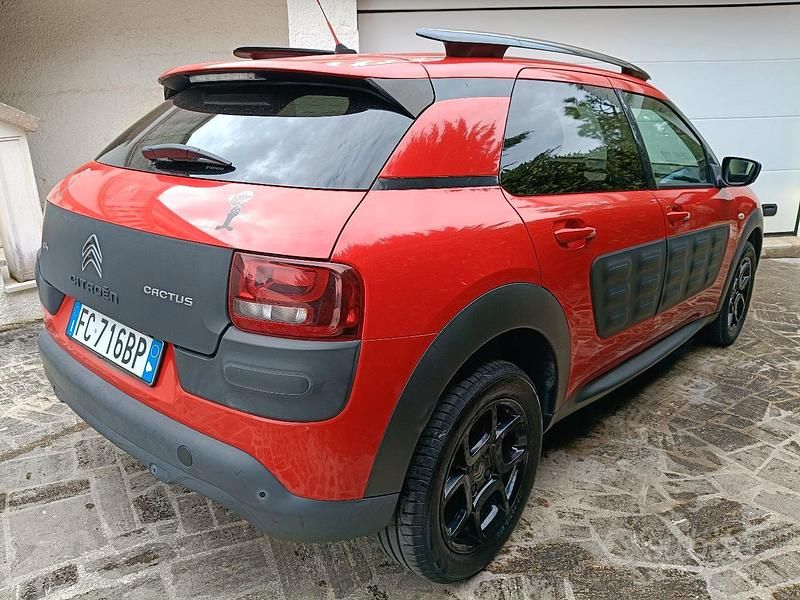 Usata Citroën C4 Cactus 2016 Rosso Utilitaria