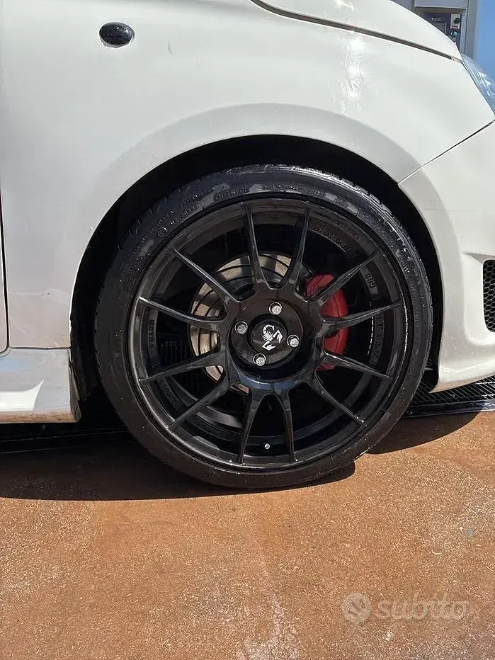 Usata Fiat 500 Abarth 75 CV (55 kW) 2007 Bianco Utilitaria