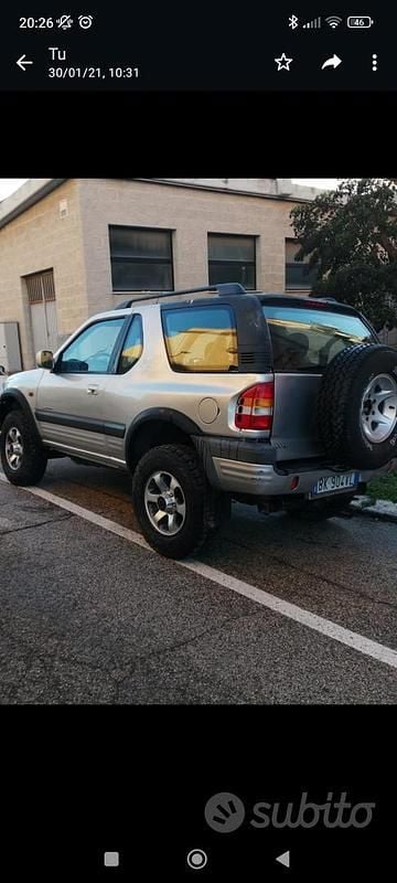 Usata Opel Frontera 2000 Grigio SUV