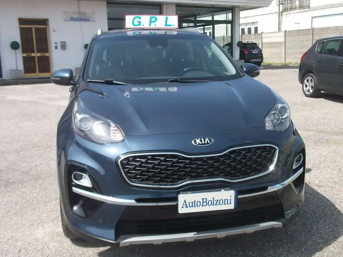 Usata Kia Sportage 132 CV (97 kW) 2020 Blu/azzurro SUV