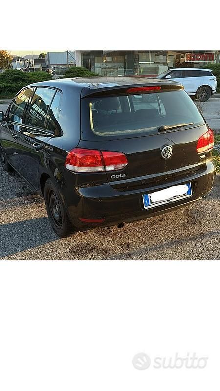 Usata VW Golf 105 CV (77 kW) 2010 Nero Berlina