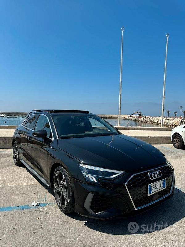 Usata Audi A3 S-Line 120 CV (88 kW) 2021 Nero Berlina