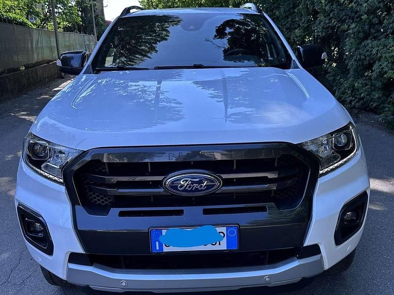Bianco Usata 2021 Ford Ranger Wildtrack Pick-up | 25.890 € (Super prezzo) - Immagine 1/4