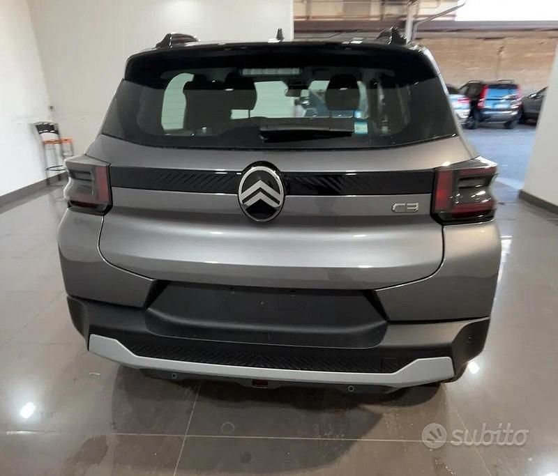 Nuova Citroën C3 100 CV (73 kW) 2025 Grigio SUV