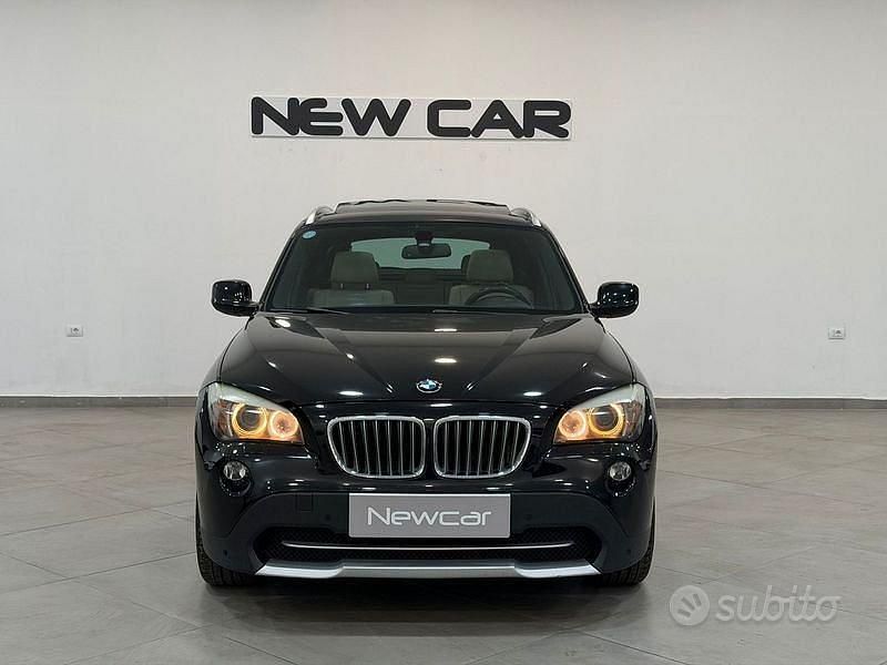 Usata BMW X1 Efficient Dynamics 177 CV (130 kW) 2010 Nero SUV