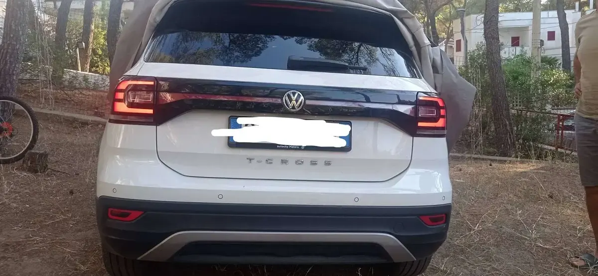 Usata VW T-Cross Style 116 CV (85 kW) 2020 Bianco SUV
