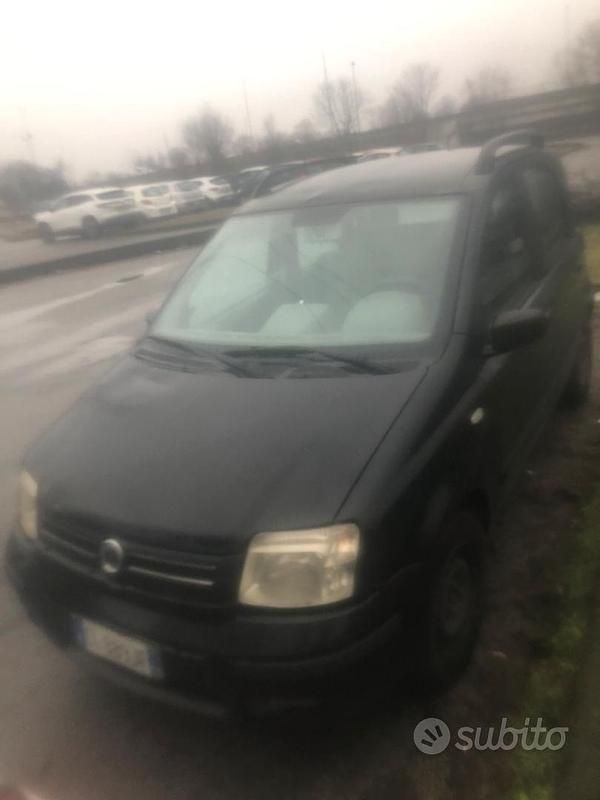 Usata Fiat Panda 2004 Nero Utilitaria