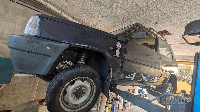 Usata Fiat Panda 4x4 1990 Blu Utilitaria