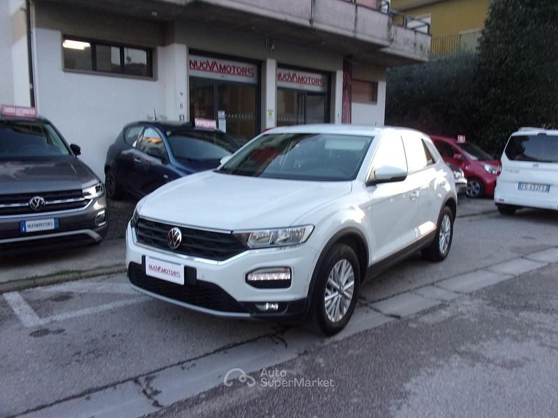 Usata VW T-Roc 110 CV (80 kW) 2021 Bianco SUV
