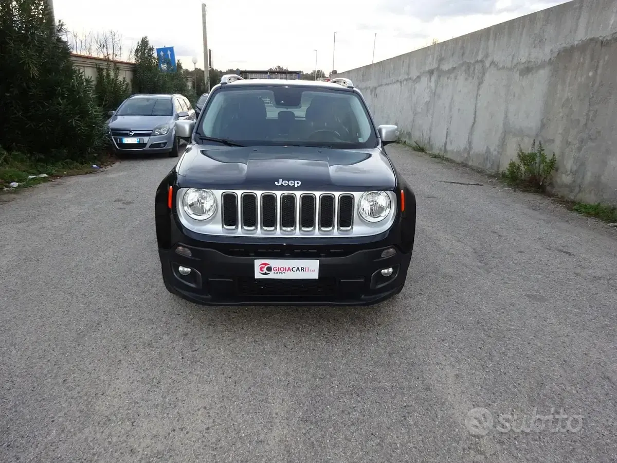 Usata Jeep Renegade Limited 140 CV (102 kW) 2015 Nero SUV