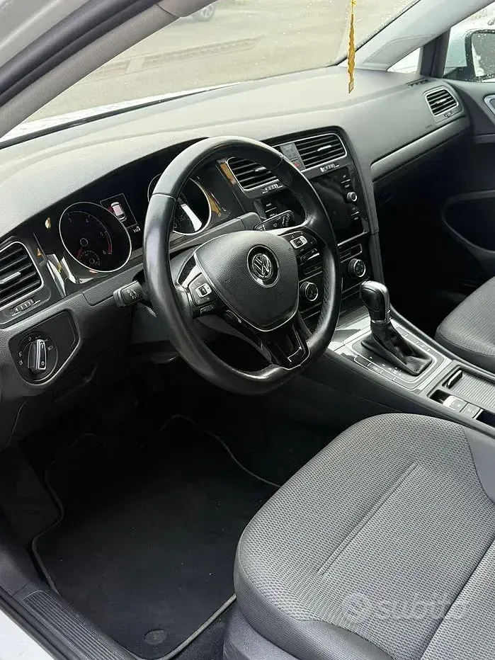 Usata VW Golf VII 115 CV (84 kW) 2019 Bianco Berlina