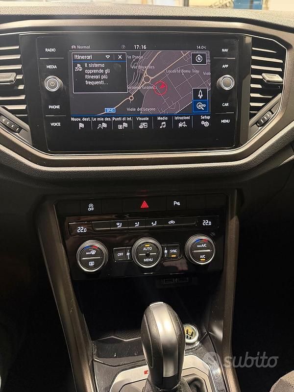 Usata VW T-Roc Advance 150 CV (110 kW) 2019 Bianco SUV