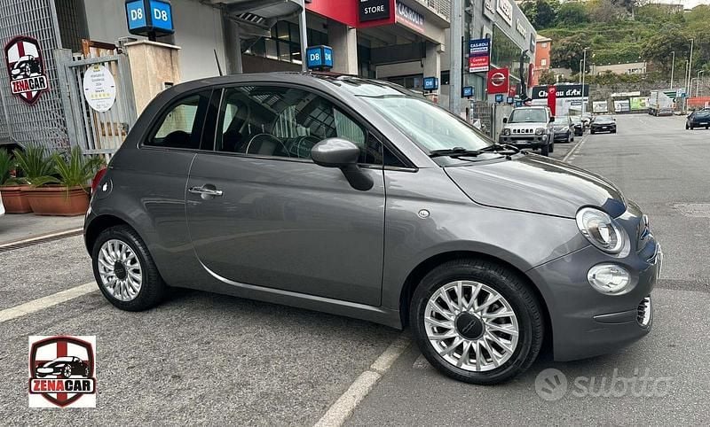 Usata Fiat 500 Lounge 69 CV (50 kW) 2018 Grigio Berlina