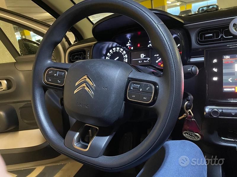 Usata Citroën C3 Feel 82 CV (60 kW) 2018 Grigio Utilitaria