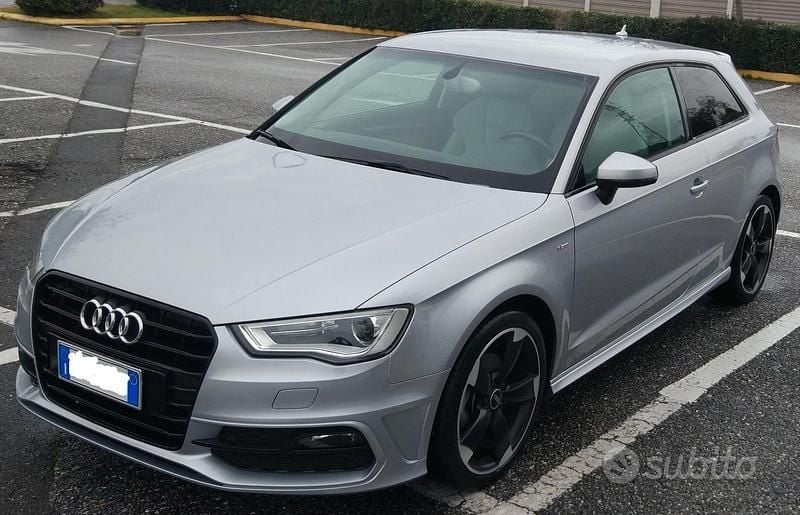 Usata Audi A3 Ambition 150 CV (110 kW) 2015 Argento Berlina