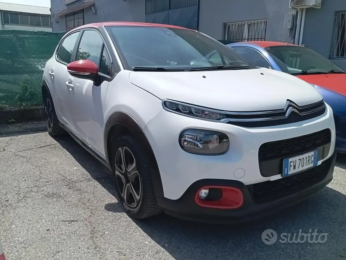 Usata Citroën C3 PureTech 82 CV (60 kW) 2019 Bianco Utilitaria
