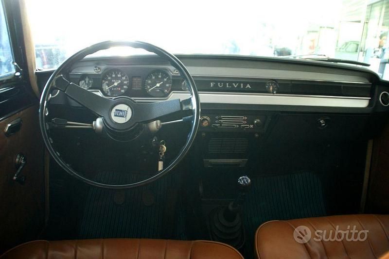Usata Lancia Fulvia 1970 Blu Berlina