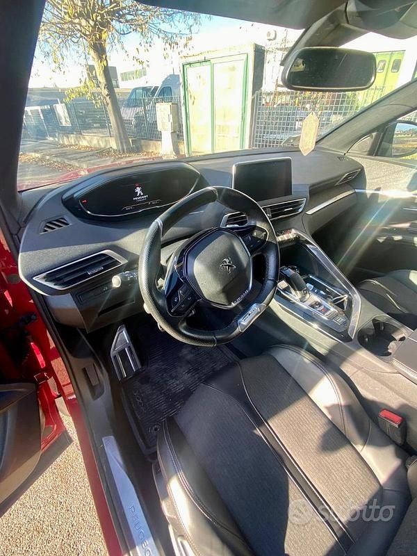 Usata Peugeot 3008 GT-line 131 CV (96 kW) 2018 Rosso SUV