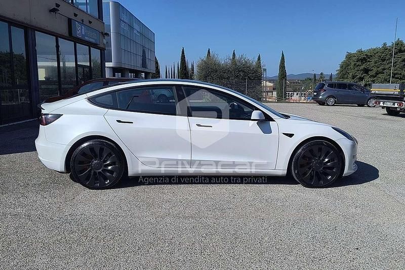 Usata Tesla Model 3 Long Range AWD 155 kW (211 CV) 2022 Bianco Berlina