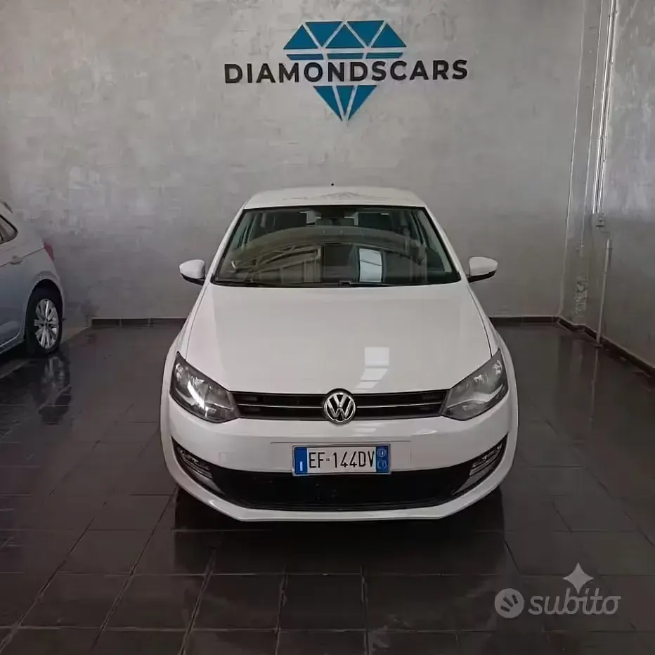 Usata VW Polo Trendline 69 CV (50 kW) 2010 Bianco Utilitaria