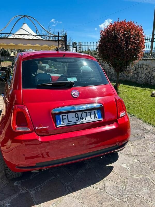 Usata Fiat 500 69 CV (50 kW) 2017 Rosso Utilitaria