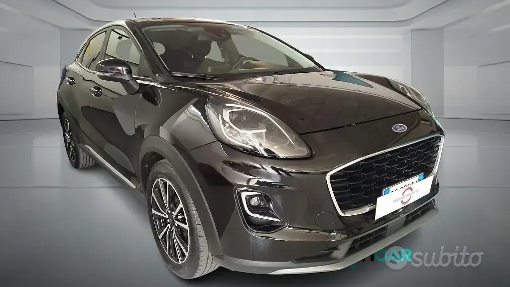 Begagnad Ford Puma Titanium 125 HK (91 kW) 2022 Svart SUV