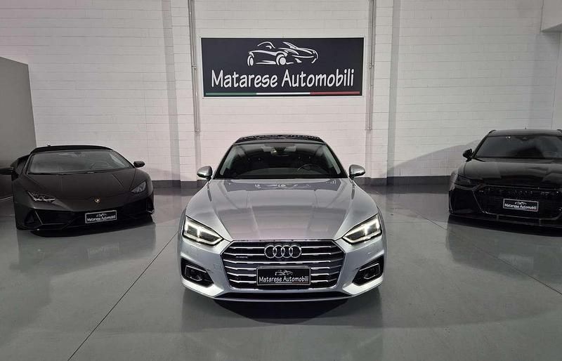 Usata Audi A5 Ambiente 190 CV (139 kW) 2019 Argento Berlina