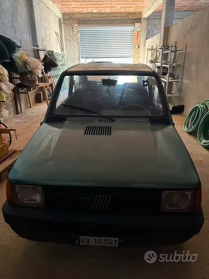 Usata Fiat Panda 54 CV (39 kW) 2001 Verde Berlina