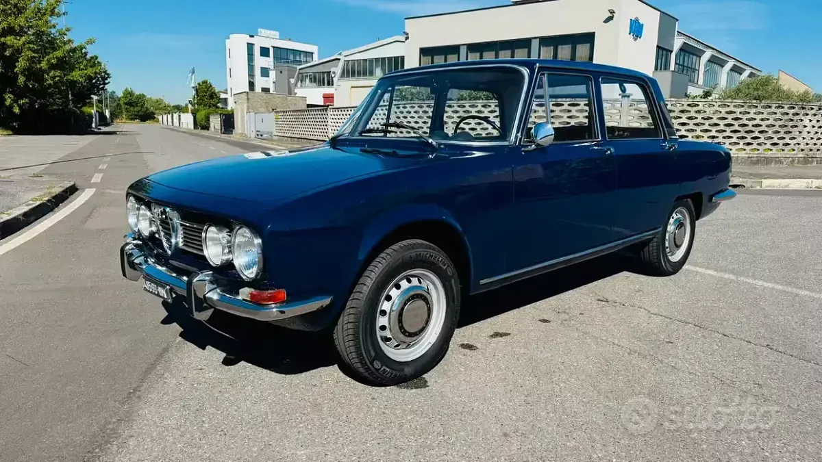 Usata Alfa Romeo 1750 1970 Bluazzurro Berlina