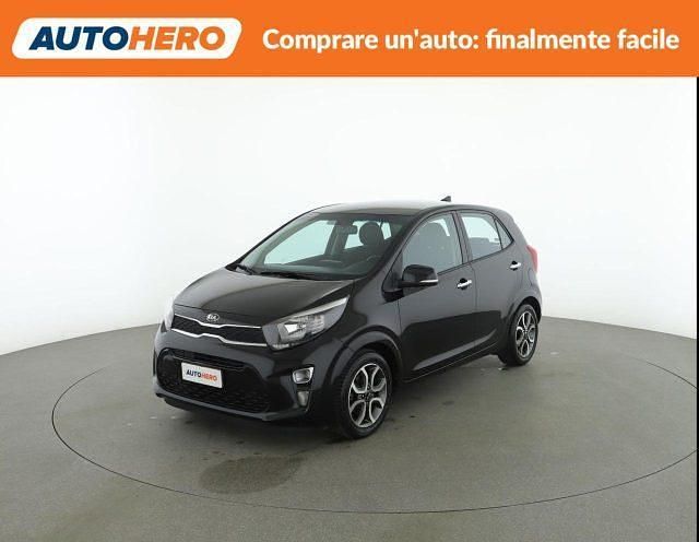 Usata Kia Picanto 66 CV (48 kW) 2018 Nero Utilitaria