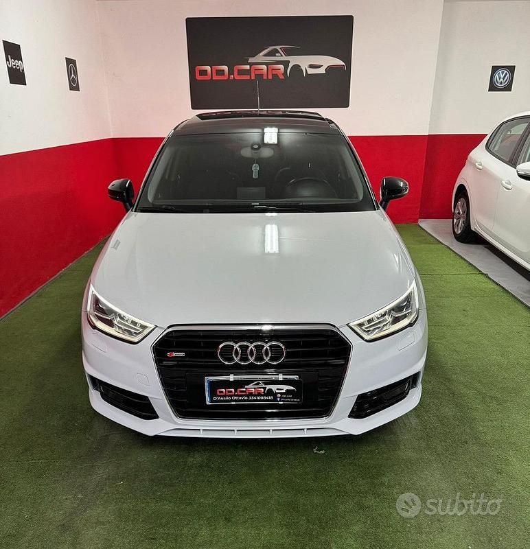 Usata Audi A1 S-Line 90 CV (66 kW) 2017 Bianco Utilitaria