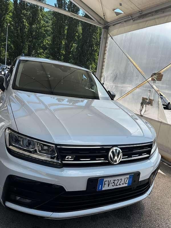 Usata VW Tiguan Advance 150 CV (110 kW) 2019 Bianco SUV