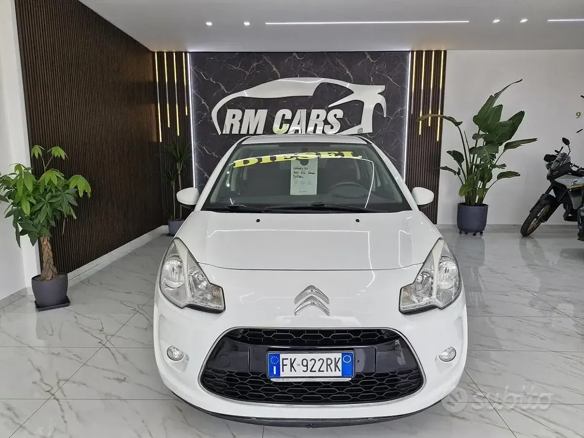 Usata Citroën C3 Seduction 68 CV (50 kW) 2012 Bianco Utilitaria